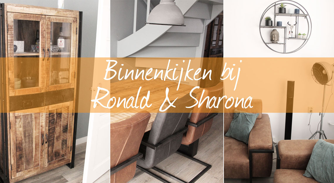 Afbeelding voor Binnenkijken bij Ronald & Sharona!